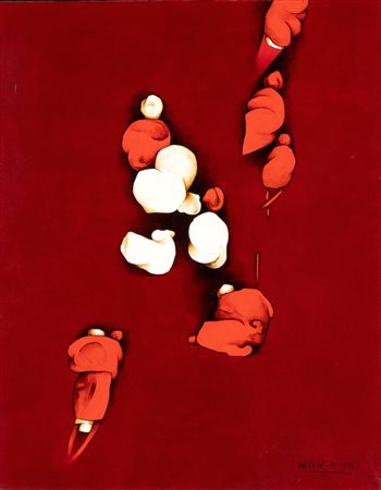 WITOLD-K (Varsavia 1932 - 2025), Senza titolo, 1972