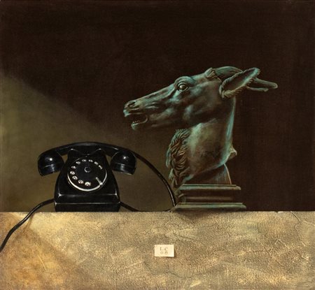 LEONARDO CABONI (Roma 1960), Non risponde nessuno, 2008