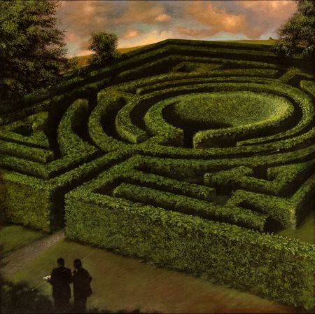 LEONARDO CABONI (Roma 1960), Ideatori di labirinti II, 2009