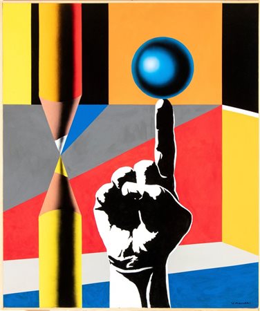 VINCENZO MAUGERI (Catania 1961), Gioco d'equilibrio, 2026