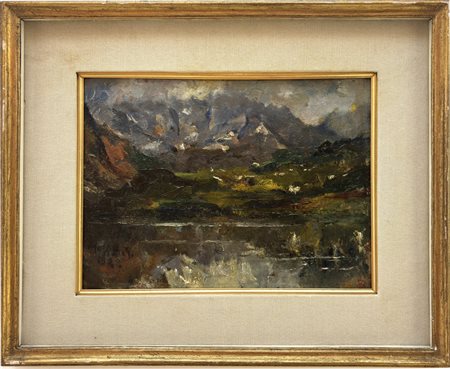 Giovanni Maria Mossa, Tempio Pausania (SS) 1896 - Pianico (BG) 1982, Santa Maria Maggiore, Valle dei Pittori