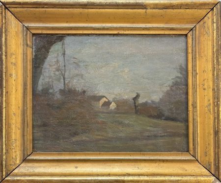 Camillo Rho, Alessandria 1872 - Pecetto torinese 1946, Paesaggio