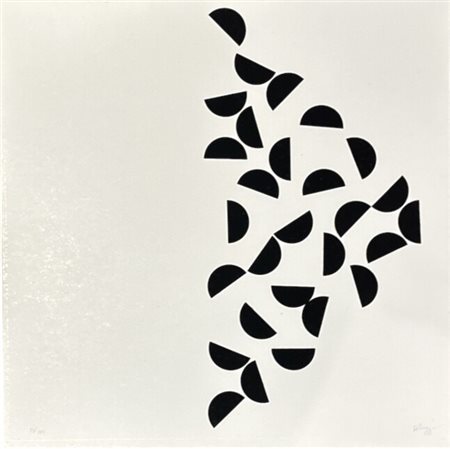 Paolo Scheggi (1940 - 1971) 
Senza titolo 
serigrafia su cartoncino 29,8 x 30 cm
