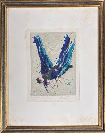 Ivan Mosca (1915 - 2005) 
Set di tre litografie 
litografia 20 x 14,5 cm
