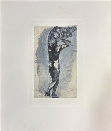 Auguste Rodin (1840 - 1917) 
Ombres 
eliografia 43 x 31 cm
