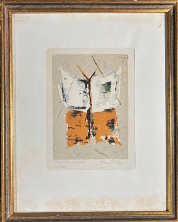 Ivan Mosca (1915 - 2005) 
Set di tre litografie 
litografia 20 x 14,5 cm