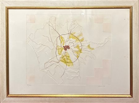 Paolo Boni (1926 - 2017) 
Senza titolo 1978
litografia 40 x 48 cm