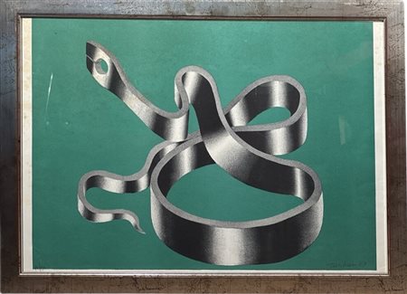 Aldo Turchiaro (1929 - ) 
Senza titolo 1969
litografia 50 x 72 cm