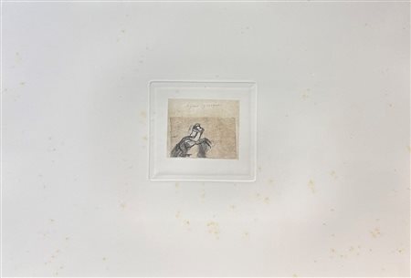 Auguste Rodin (1840 - 1917) 
Centaure enlevant une femme 1897
eliografia 43 x 31 cm