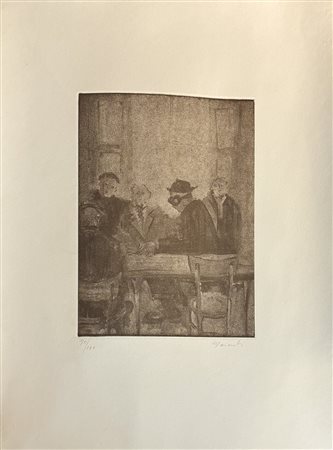 Giovanni  Maiardi (1932 - 1999) 
Senza titolo 
 49,5 x 35 cm