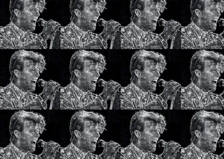 Clint  McDowell (Italia, 1975 - ) 
David Bowie 
 Sheet Size 21 x 29,7 cm / Image size: 18,49 x 28 cm