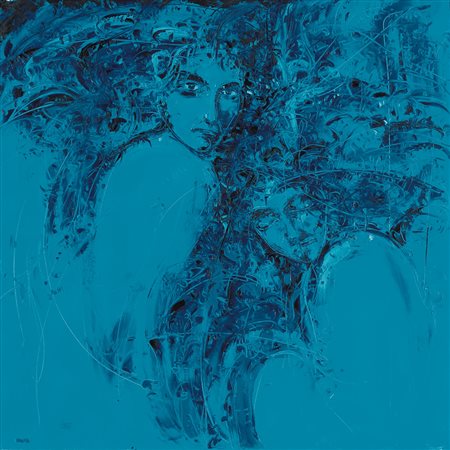 CAMILLO FRANCIA Casale Monferrato (Al) 1955 L'angelo, 2001 olio su tela cm....