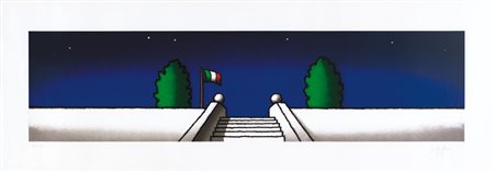 TINO STEFANONI Lecco (Co) 06/07/1937 Senza titolo serigrafia su carta cm....