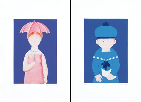 ANTONIO BUENO Berlino (Germania) 21/07/1918 - Firenze 26/09/1984 L'ombrellino...