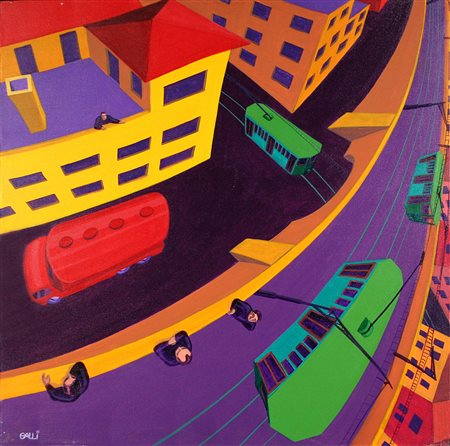 STEFANO GALLI Falconara Marittima (An) 20/11/1950 Il cavalcavia, 2001...