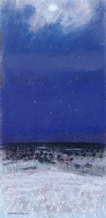 NATALE ADDAMIANO Bitetto 1943 Cielo stellato, 1999 pastello su carta cm....