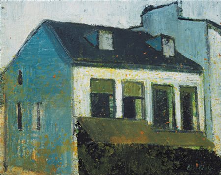 MASSIMILIANO ALIOTO Brindisi 06/05/1972 Luce sulla città, 2004 olio su tela...