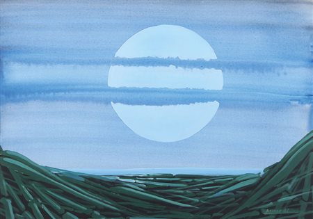 CESARE PEVERELLI Milano 30/05/1922 - Parigi 10/03/2000 Senza titolo acrilico...