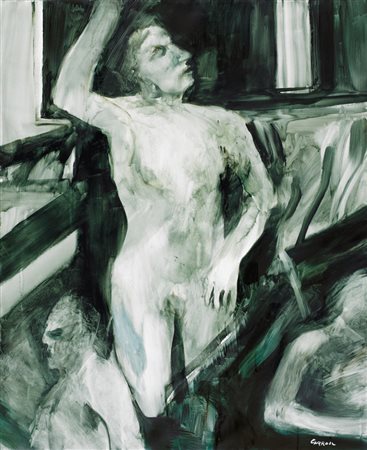 ROBERT CARROLL Painesville (U.S.A.) 09/08/1934 X+, 10sec, 1964 olio su tela...