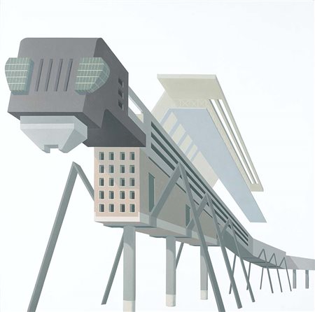 PAOLO FIORENTINO Roma 1965 Mantis Dèrcha, 2004 tecnica mista su tela cm....