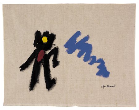 ULYSSE RENAUD Lafrançaise 10/04/1946 Senza titolo, 1986 acrilici su tela cm....