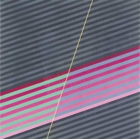 LORENZO PIEMONTI Carate Brianza (Mi) 26/04/1935 Cromoplastico 59, 1987 colori...