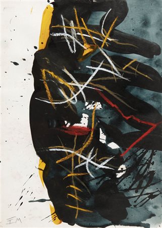 EDO MURTIC Velika Pisanica (Croazia) 04/05/1921 Senza titolo acrilico su...