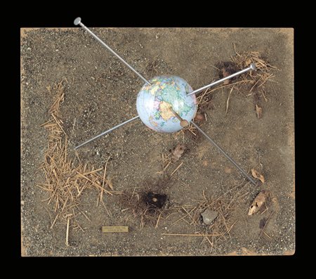 CHRISTIAN TOBAS Puz 1944 Proiect fu the world n. 30, 1969 tecnica mista e...