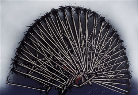 EMILIO SCANAVINO Genova 28/02/1922 - Milano 29/11/1986 Il ventaglio, 1982...