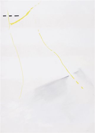 VALENTINO VAGO Barlassina (Mi) 16/12/1931 Composizione, (1977) tecnica mista...