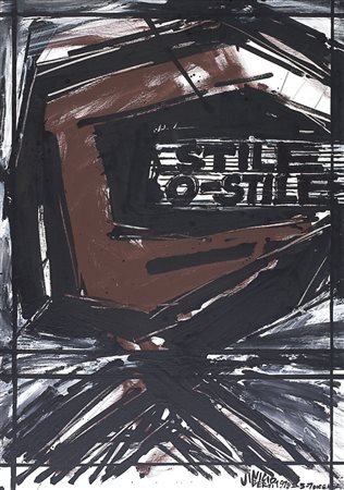 VINICIO BERTI Scandicci (Fi) 11/06/1921 - Firenze 1991 Stile o-stile, 1979...