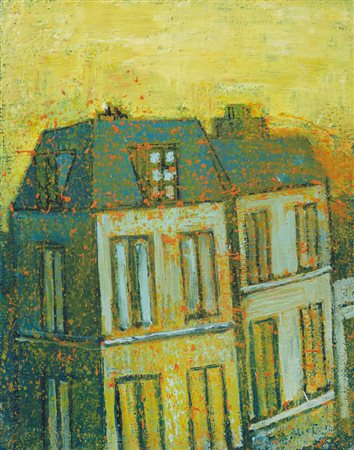 MASSIMILIANO ALIOTO Brindisi 06/05/1972 Luce sulla città, 2004 olio su tela...