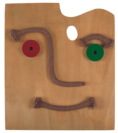 ENRICO BAJ Milano 31/10/1924 - Varese 15/06/2003 La tavolozza, 1966...