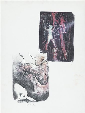 MIMMO ROTELLA Catanzaro 07/10/1918 - Milano 08/01/2006 Senza titolo, 1973...