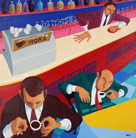 STEFANO GALLI Falconara Marittima (An) 20/11/1950 Bar Stazione 2, 2001...