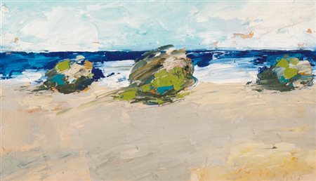 SERGIO SCATIZZI Gragnano (Lu) 20/12/1918 - Firenze 02/12/2009 Spiaggia in...