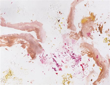 MASSIMO BARZAGLI Marradi 1960 Assunzione di sostanza, 2001 olio su tela cm....