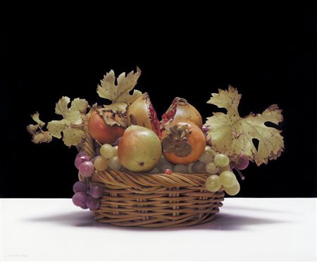 LUCIANO VENTRONE Roma 1942 Autunno, 2000-2001 olio su lino cm. 50x60, firma...