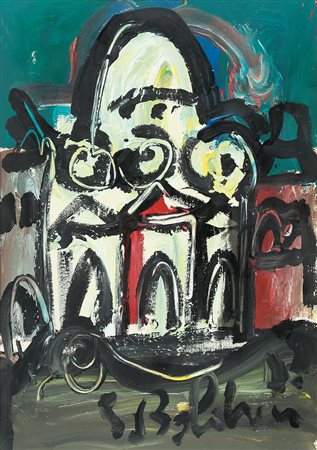 GUSTAVO BOLDRINI Venezia 1925 - 1988 Venezia, 1971 olio su tela cm. 70x50,...