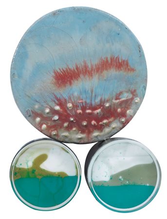 BRUNO CONTENOTTE S. Giorgio (MN) 1932 Cosmovisione solare, 1966 acrilico su...