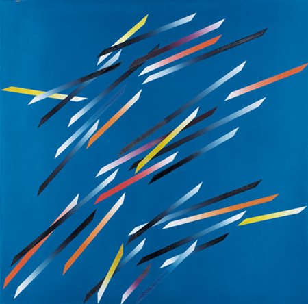 GIORGIO ULIVI Vicopisano 1938 Senza titolo, 1989 tecnica mista e olio su tela...