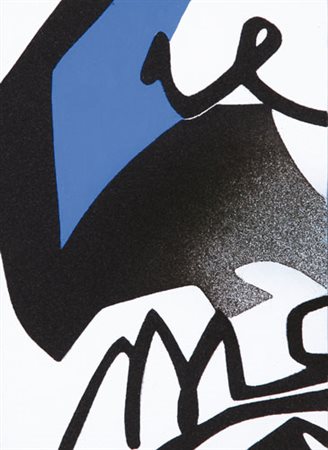 AGOSTINO FERRARI Milano 09/11/1938 Frammento blu II, 2001 tecnica mista e...