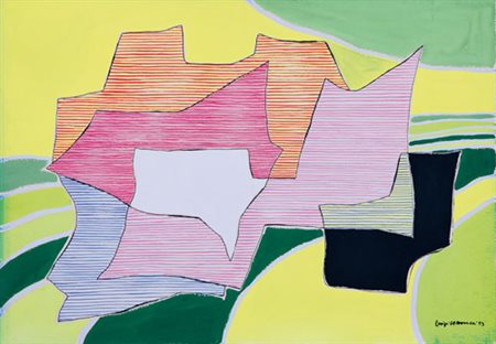 LUIGI VERONESI Milano 28/05/1908 - Milano 25/02/1998 Progressivo, 1953...