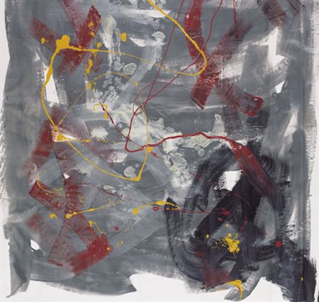 ALEX CAMINITI Messina 1977 Senza titolo, 2011 tecnica mista su tela cm....