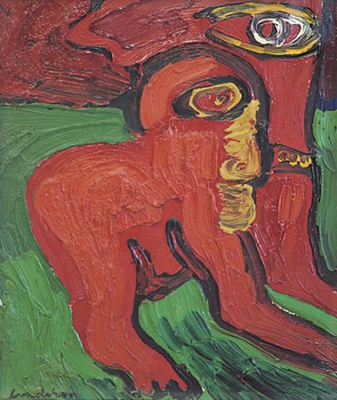 BENGT LINDSTROM Stoccolma 1925 - Njurunda 30/01/2008 L'enfant rouge, 1972...