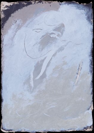 GIANNI DESSI` Roma 19/01/1955 Senza titolo, 1982 olio e tecnica mista su...