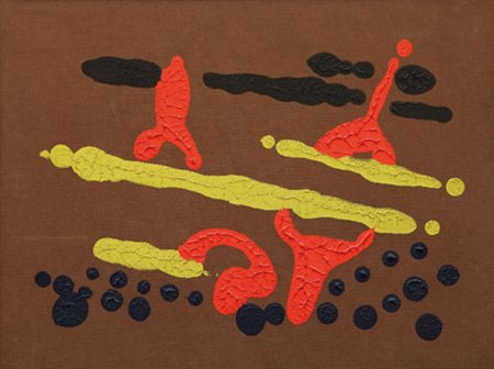 RAY MAN Philadelphia 1890 - Parigi 1976 Senza titolo, 1963 tecnica mista su...