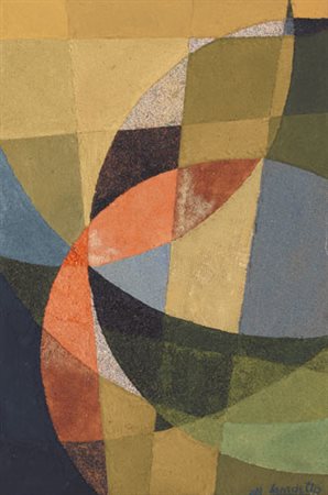 BENEDETTO Reggio Calabria 1905 - 1993 Spazio alternativo n° 4, 1978 olio e...