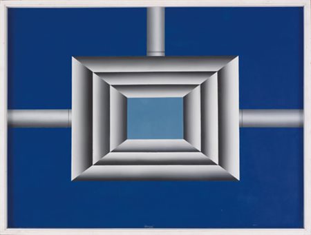 FABRIZIO BRESCHI Livorno 16/02/1950 Personaggio acrilici su tavola cm. 60x80,...