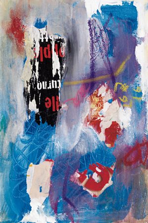 MIDORI MCCABE Giappone Writing on the wall part 1 tecnica mista e collage su...